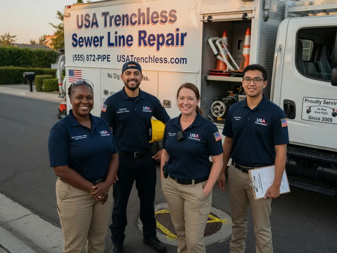 Sewer Line Repair company in Monroe City, IN